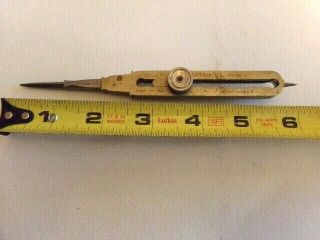 Solid Brass Proportional Divider With Steel Ends