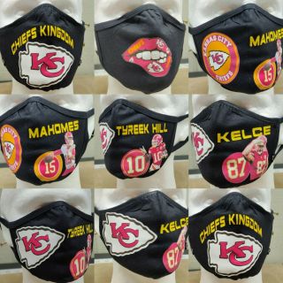 Kansas City Chiefs Set Of 5 Masks