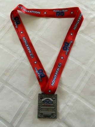 2015 Washington Dc Usa Rock N Roll Half Marathon Finishers Medal