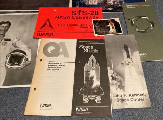 NASA Kennedy Space Centre Leaflets Booklets Photographs Vintage 1980s 2