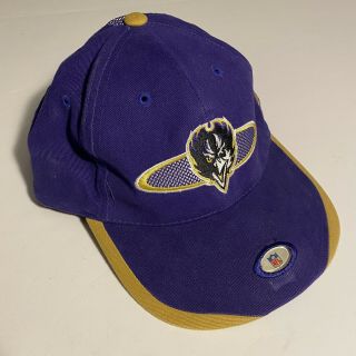 Vintage Baltimore Ravens Purple Cap Hat Nfl Pro Line One Size Fits All Osfa