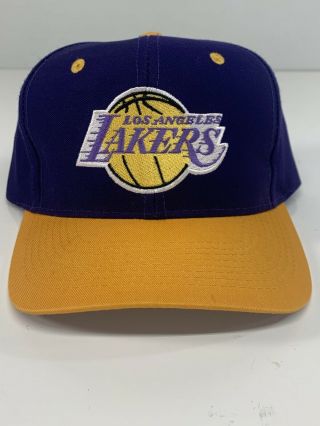 Vintage La Lakers Snapback Hat Cap Logo 7 Athletic - Never Worn Osfa
