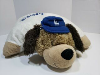 Los Angeles Dodgers Mlb Awesome Mascot 17 X 21 X 8 " Pillow Pets Plush 2011