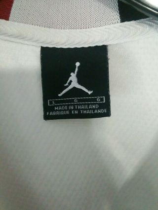 Vintage Nike Air Jordan 23 Jersey Size Large Black Red White Michael Jordan 2
