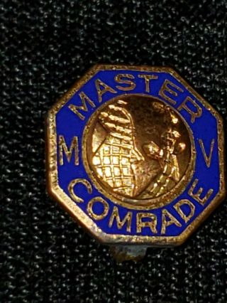 Vintage Sda Pathfinders Master Comrade Pin
