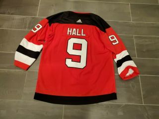 Jersey Devils Jersey Taylor Hall Adidas Mens 52 Xl Red Home