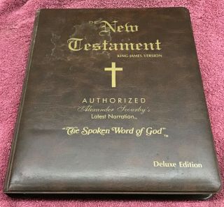 The Testament King James Version Bible On 16 Cassette Tapes Set Spoken Word