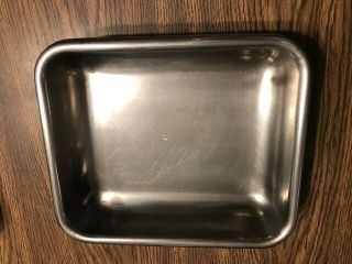 Vintage Md Usn Polar Ware Co.  Military Medical Stainless Steel Pan