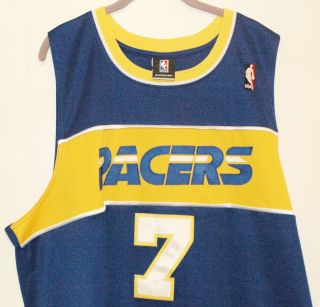 Reebok Indiana Pacers Jermaine O ' Neal Basketball Jersey 1987 - 88 Sz 52 Korea Made 3