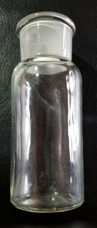 Vintage Glass Thermometer Bottle From Odessa Medical Clinic Wa State