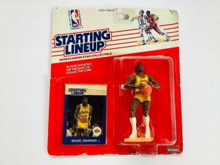 Starting Lineup Magic Johnson 1988 Nba Lakers Kenner Figure