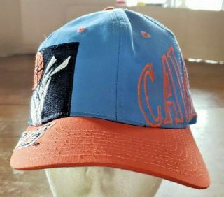 Vintage Starter Cleveland Cavaliers Blue And Orange Cap Hat