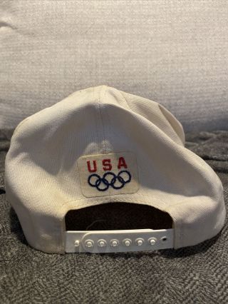 Vintage 1992 USA Olympics Basketball Dream Team Magic Johnson Vintage Hat Cap 2