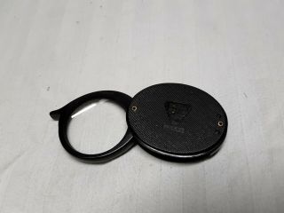 Vtg Bausch & Lomb Opt.  Co.  3.  5x Folding Pocket Magnifier