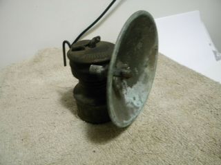 Vintage Carbine Miners Lamp