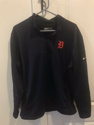 Men’s Nike Golf Detroit Tigers Therma Pullover - Size Large