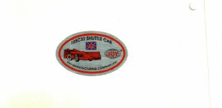 Rare British Shuttle Car Joy Coal Mining Sticker 954