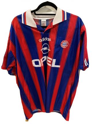 Adidas Bayern Munich Vintage Jersey 1995/96 Home Xl