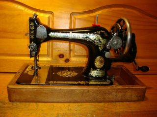 Antique Singer Sewing Machine Model 28k 