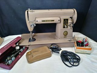 Singer 301a Slant Needle Portable Sewing Machine Heavy Duty
