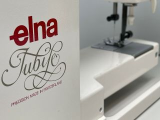 Elna Jubile Type 45 Electronic Sewing Machine With Foot Controller & Power Cord