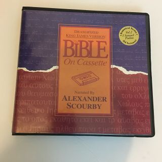The Bible On 12 Cassette Tapes Old Testament Kjv Vol 2 Samuel - Psalms