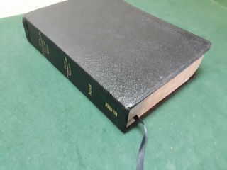 Life Application Study Bible,  Niv,  1991 Black Bonded Leather,  Pre - Owned,