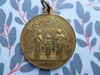 2026/11 Old Large Medal Confrerie De La Sainte Famille (9)