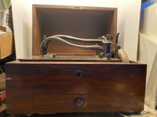 Grover & Baker First Portable Sewing Machine Circa 1850s