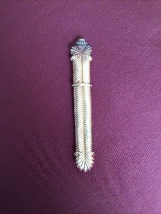 Palais Royal Solid Gold 14ct Bodkin Needle Case Early 19th Century French Rare