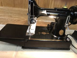 Singer Featherweight 221k Sewing Machine 1949