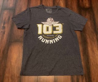 Indianapolis Motor Speedway Authentic Indy 500 103rd Running T - Shirt Xl Official