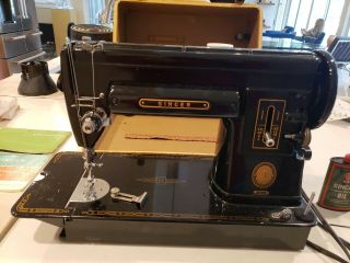 Singer 301a Slant Needle Sewing Machine Case Books