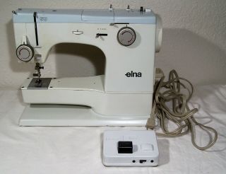 Elna SU 390B Switzerland Sewing Machine Cam & Portable Metal Carry Case Parts 2