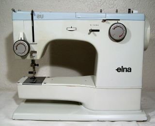 Elna SU 390B Switzerland Sewing Machine Cam & Portable Metal Carry Case Parts 3