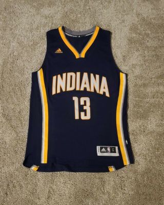 Paul George Indiana Pacers Basketball Jersey Adidas 13 Mens Large