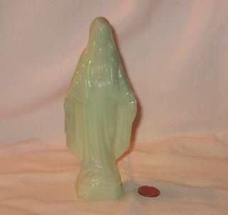 6” Glow In The Dark Virgin Mary/madonna Our Lady Figure; Unbranded