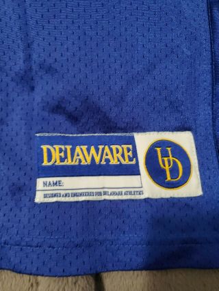 Under Armour University of Delaware Joe Flacco 5 Jersey Blue Hens Mens Medium 3