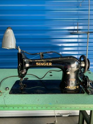 Vintage Industrial 31 - 15 Singer Sewing Machine 2