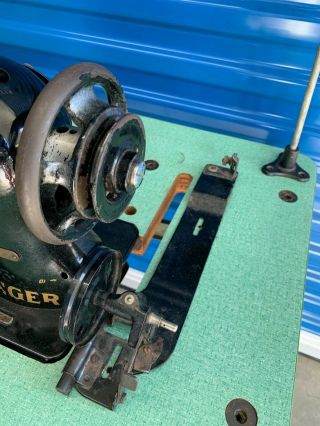 Vintage Industrial 31 - 15 Singer Sewing Machine 3