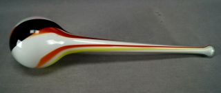 19th Century American South Jersey Blown Glass Sock Darner End Of Day Whimsy