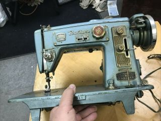 Vintage Brother Sewing Machine Select - O - Matic Type Hz3 - B1 Parts Or Restore