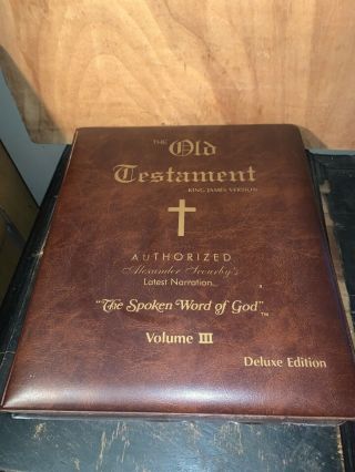 Old Testament King James Version Bible On Cassette Tape Vol.  Iii Deluxe Edition