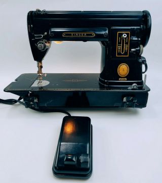 1953 Singer 301a Slant Needle Heavy Duty Sewing Machine