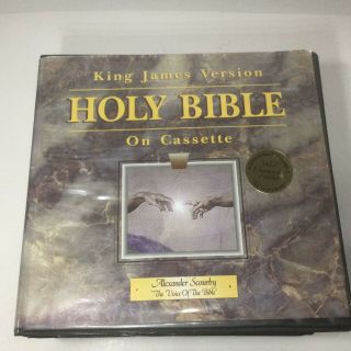 King James Version Holy Bible On Cassettes Scourby 1992 - Not Complete