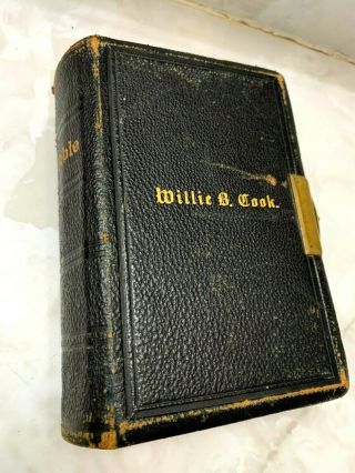 Antique King James Bible Oxford Early 1800 