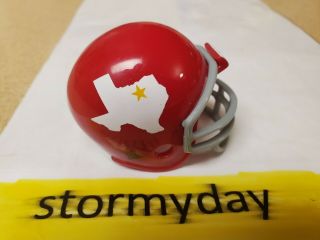 Riddell Pocket Pros Nfl Dallas Texans Throwback Series 1 Football Helmet