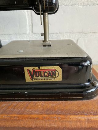 Vintage Vulcan Childs Sewing Machine Made in England 2