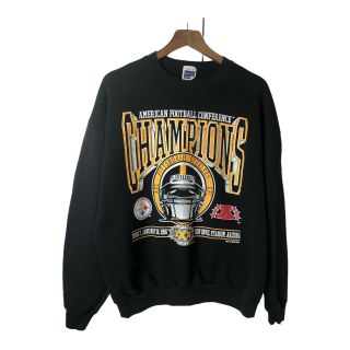 Vintage Pittsburgh Steelers Men’s Sweatshirt Xl Afc Champions January 28,  1996