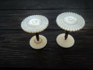 Late 20th C. ,  Victorian Mother Of Pearl,  Cotton Reel,  Spools/bobbins.